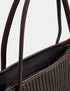 Marks & Spencer "Faux Leather Woven Structured Tote Bag"